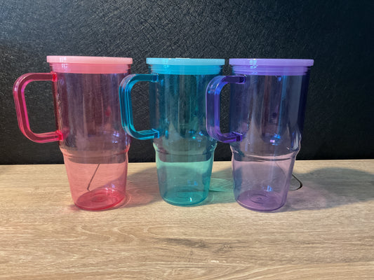 20oz Tall Acrylic Mugs
