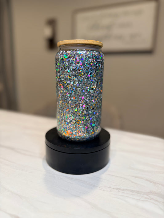 Pre-Made 16oz Glass Snow Globe