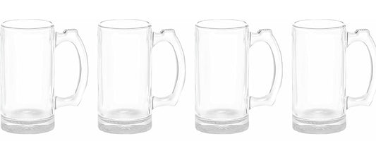 16oz Glass Beer Mugs
