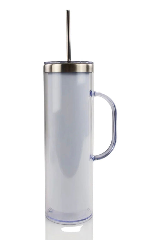 20oz Stainless Steel SnowGlobe w/ Handle
