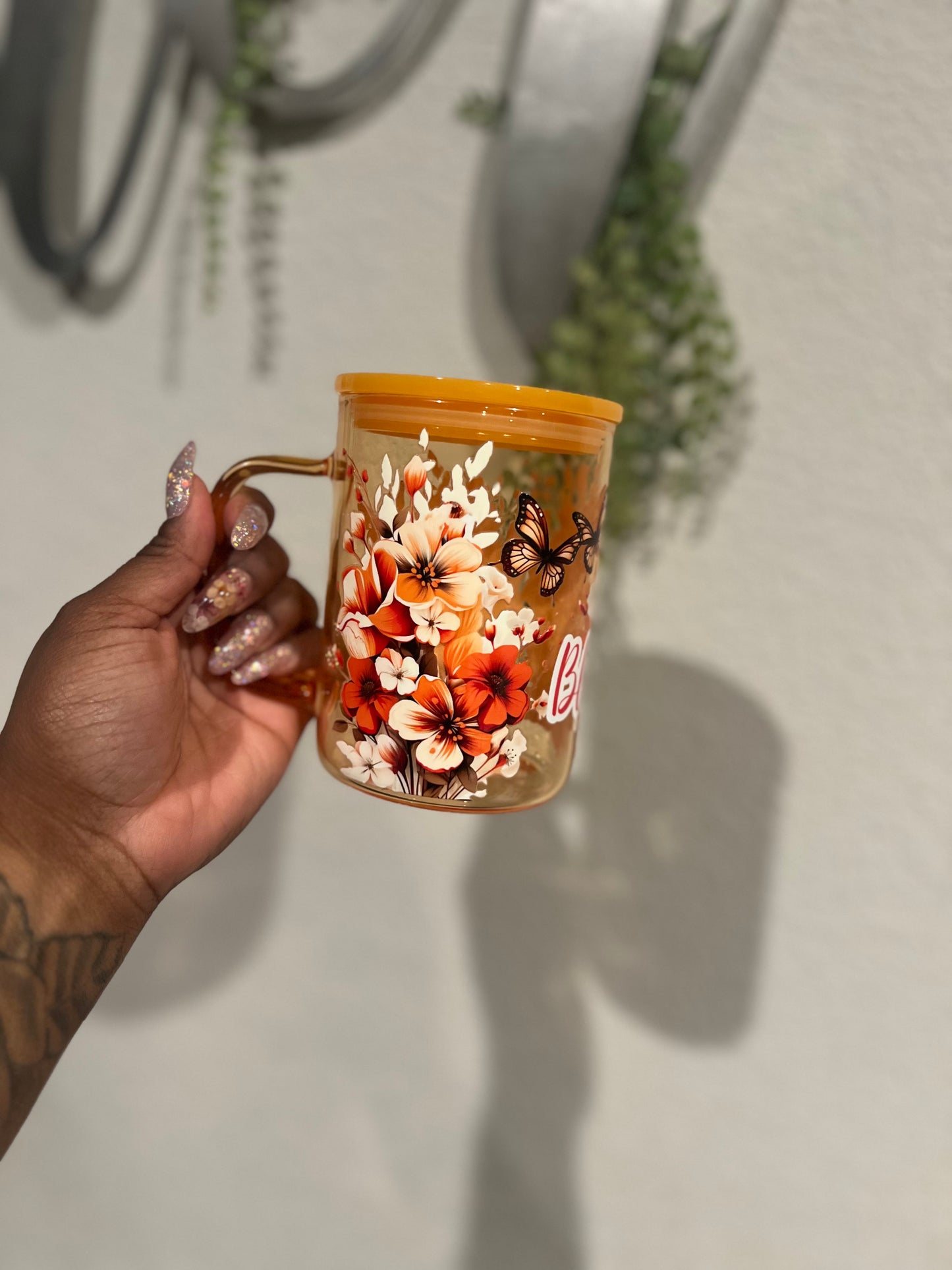 Glass Jelly Mug