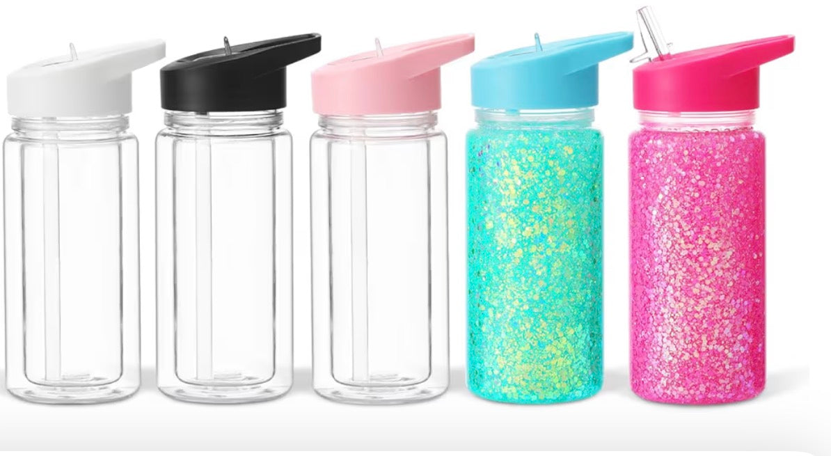 Kids 10oz Snowglobe Tumbler