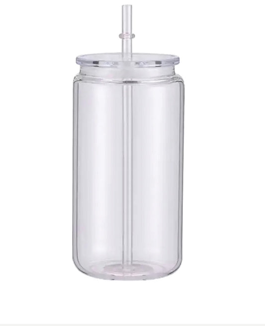 16oz Snow Globe Acrylic Tumblers