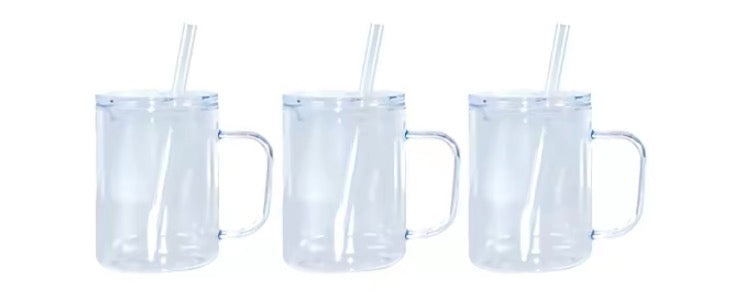17oz Acrylic Snowglobe Mug
