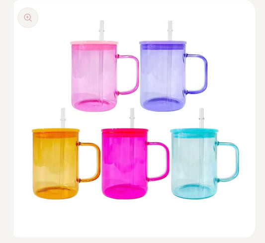 Glass Jelly Mug