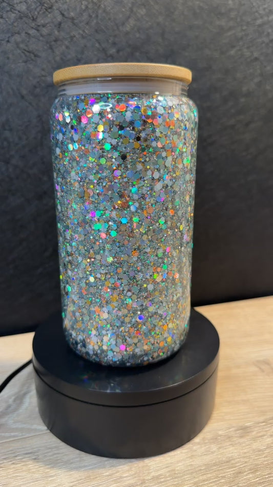Pre-Made 16oz Glass Snow Globe